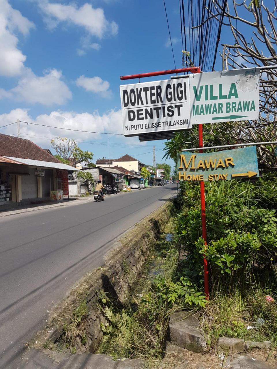Mawar Homestay Canggu Eksteriør billede
